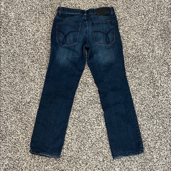 Calvin Klein Women’s Jeans Indigo Straight Leg Size 10 (31) The Perfect Jean - Picture 5 of 8